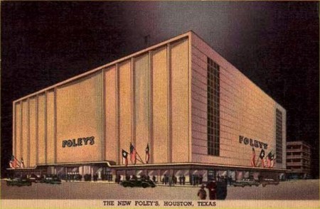 Foley's Downtown at 1110 Main in Houston opened on October 20, 1947.