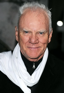 Actor Malcolm McDowell IS...>