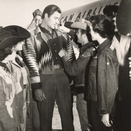 ... and her comes Clint Walker.