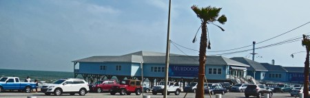 Murdoch's was the destiny for any supernatural foul balls that went straight back from the batter's box. Fortunately, there were none.