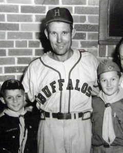 Jerry Witte, First Base Houston Buffs, 1950-52