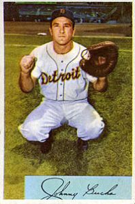 Johnny Bucha Detroit Tigers 1953