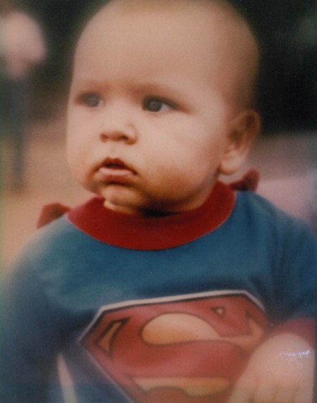 While he was growing up on Planet Earth, his adoptive human father tried to keep his special powers secret. "Once the world finds out about you, it's going to change the way everyone sees everything!"