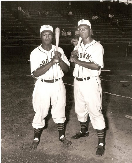 Hank Thompson and Willard Brown were the fist blacks to play for the St. Louis Browns on June 20, 1947. Brown would be the first black player to hit an American League home run.