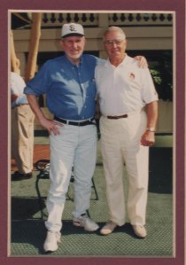 Bill McCurdy (L) & Ned Garver St. Louis, 1996.