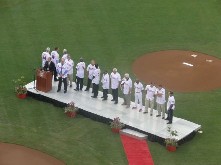 Curt Schilling Inducted into Phillies Wall of Fame.
