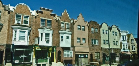 a North Philly neighborhood by day ...