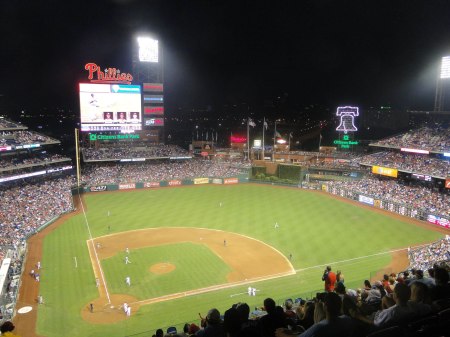 On Friday night, we saw the Braves whip the Phillies, 6-4, at Citizen's Bank Park in a game that featured back-to-back HR tricks by both clubs. 