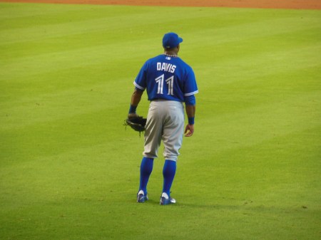 RAJAI JAMES, RF Toronto Blue Jays August 24, 2013