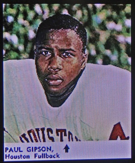 Chris Gilbert had finesse and speed. - Paul Gipson had power and speed.