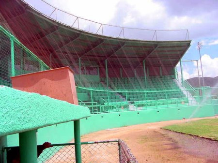 Kokernot Field Grandstands, 2002.