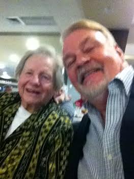 Red Mahoney and Mike McCroskey shared a "selfie" moment.