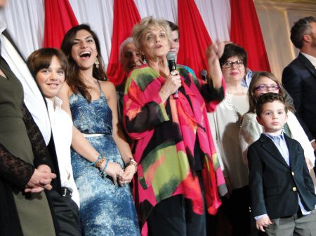 Ruth and the Menutiis Family thank everyone for coming to the celebration!