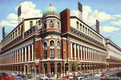 Shibe Park would become Connie Mack Stadium after its totl purchase from the Shibe family in 1950.