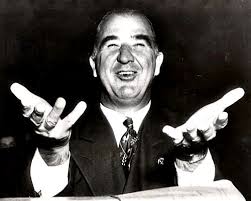 "Don't worry. - Be happy." Baseball Commissioner Happy Chandler 1945-1951