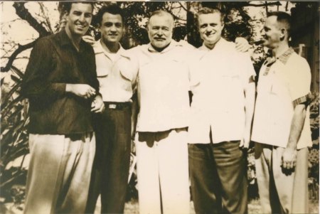 Hemingway, Basso, and Friends - from a private collection.