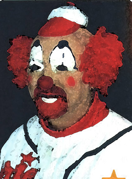 HEART OF A CHAMPION, HEART OF A CLOWN, FIND SOME FUN, AND SPREAD IT AROUND.