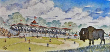 "Travis Street Park" Home of the 1888 Houston Babies