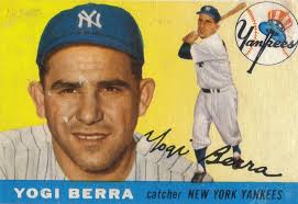 YOGI BERRA 1963 WINNER TRIS SPEAKER AWARD