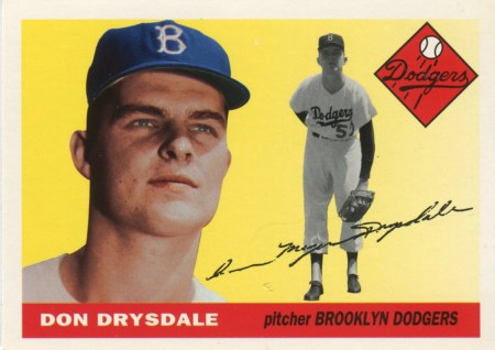 DON DRYSDALE 1963 WINNER DICKIE KERR AWARD
