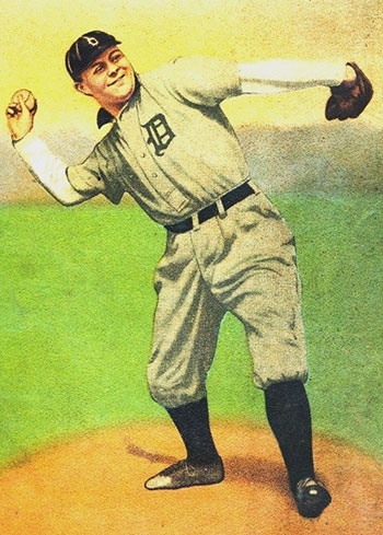 Maybe it was George Mullin's way ahead of his time"Gagnum Style" delivery that helped him wrap up that July 4, 1912 no-hitter.