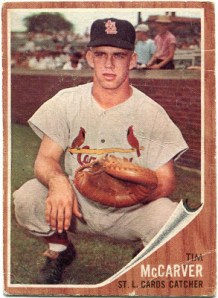 Tim McCarver 1965 Wiiner Rogers Hornsby Award