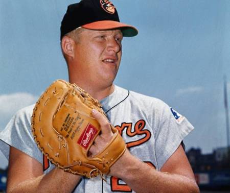 BOOG POWELL 1971 WINNER EDDIE DYER AWARD
