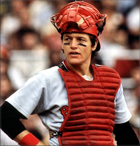 CARLTON FISK 1973 WINNER JOHNNY KEANE AWARD