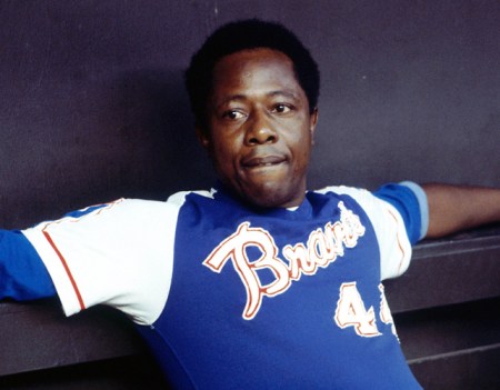 HANK AARON 1972 WINNER EDDIE DYER AWARD