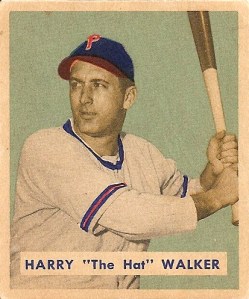 HARRY WALKER 1966 WINNER EDDIE DYER AWARD