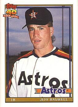 JEFF BIGGIO FIRST BASE 1993 HOUSTON ASTROS