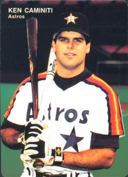 KEN CAMINITI THIRD BASE 1993 HOUSTON ASTROS