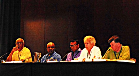 1980 HOUSTON ASTROS PANEL: ENOS CABELL. DEACON JONES, JOSE CRUZ, TAL SMITH, & KENNY HAND