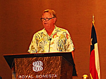 Larry Dierker was the primary speaker at the SABR Awards Luncheon. Dierker also  stoked baseball's need to pick up te pace of play for the sake of keeping the younger fans.