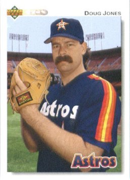 DOUG JONES 1992 CLUB MVP HOUSTON ASTROS