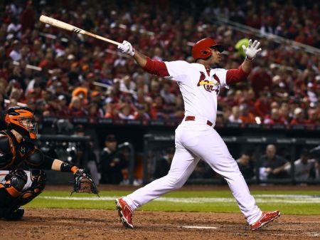 His Last Home Run Oscar Taveras NLCS Game No. 2 October 12, 2014