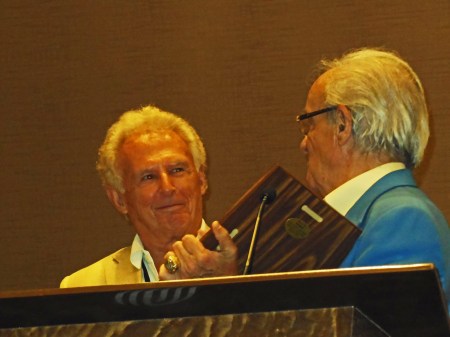 Tal Smith (L) was a major speaking figure in our recent SABR44 Convention in Houston.