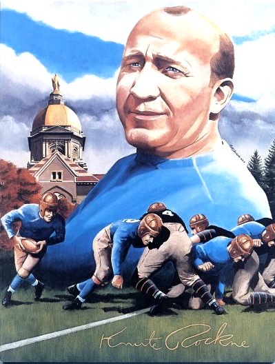 KNUTE ROCKNE NOTRE DAME