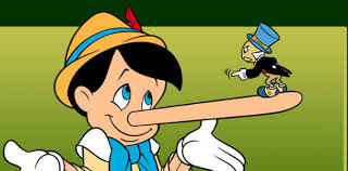 I always liked Pinocchio's nose until it stretched his conscience for telling lies. - I never lie, but I am concerned that the nose-growing effect might also be triggered by the occasional use of hyperbole in my written  storytelling.