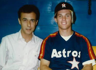 Close Up: Historian Stephen Russell meets rookie Craig Biggio in Montreal, 1988.