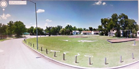 Eagle Sandlot Park 1947-1952 Now Japonica Park Japonica @ Myrtle Streets Houston, TX in 2015
