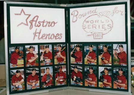 Astros World Series A Celebration Poster by Steven V. Russell In Pennsylvania, 2006