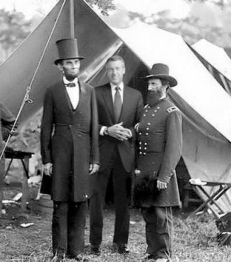Was Brian Williams an NBC field reporter during the Civil War? In response to his admissions this week of of certain "misremembered" events in the Middle East wars, someone in social media seems to think that Williams may have been there and actually met with Lincoln.