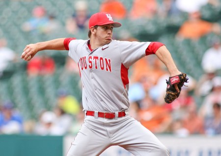 Junior Jake Lamoine will be the strong arm guy for the No.3 ranked UH Cougars to start the 2015 College baseball season.
