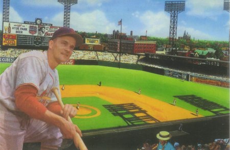 Larry Miggins at Sportsman's Park St. Louis, Missouri