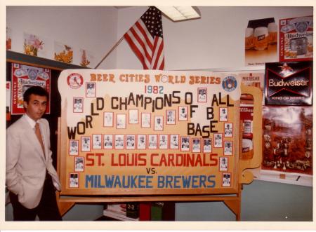 The 1982 Beer City Series by Steven C, Russell (left) 1982