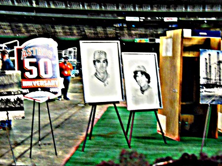 Lingering in the heart of Houston's greatest moments in sports, entertainment and politics, the ghosts of ancient heroes and unforgettable times were everywhere - and only deaf-insensitive to our generation's responsibility for preserving this legacy for the Houstonians of tomorrow