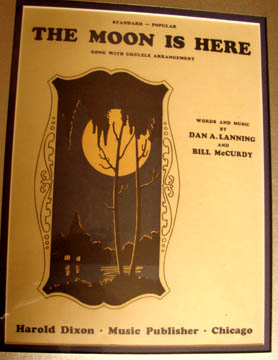 The Moon Is Here 1930 By Dan Lanning and Bill McCurdy