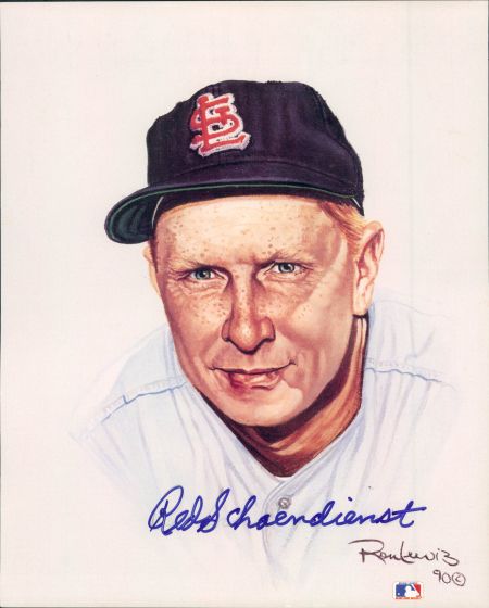Red Schoendienst Age 92 HOF 1989