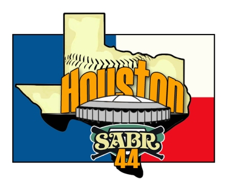 THE SABR 44 Larry Dierker Chapter LOGO Designed By Robbie Stevens For the 2014 Houston Convention of SABR